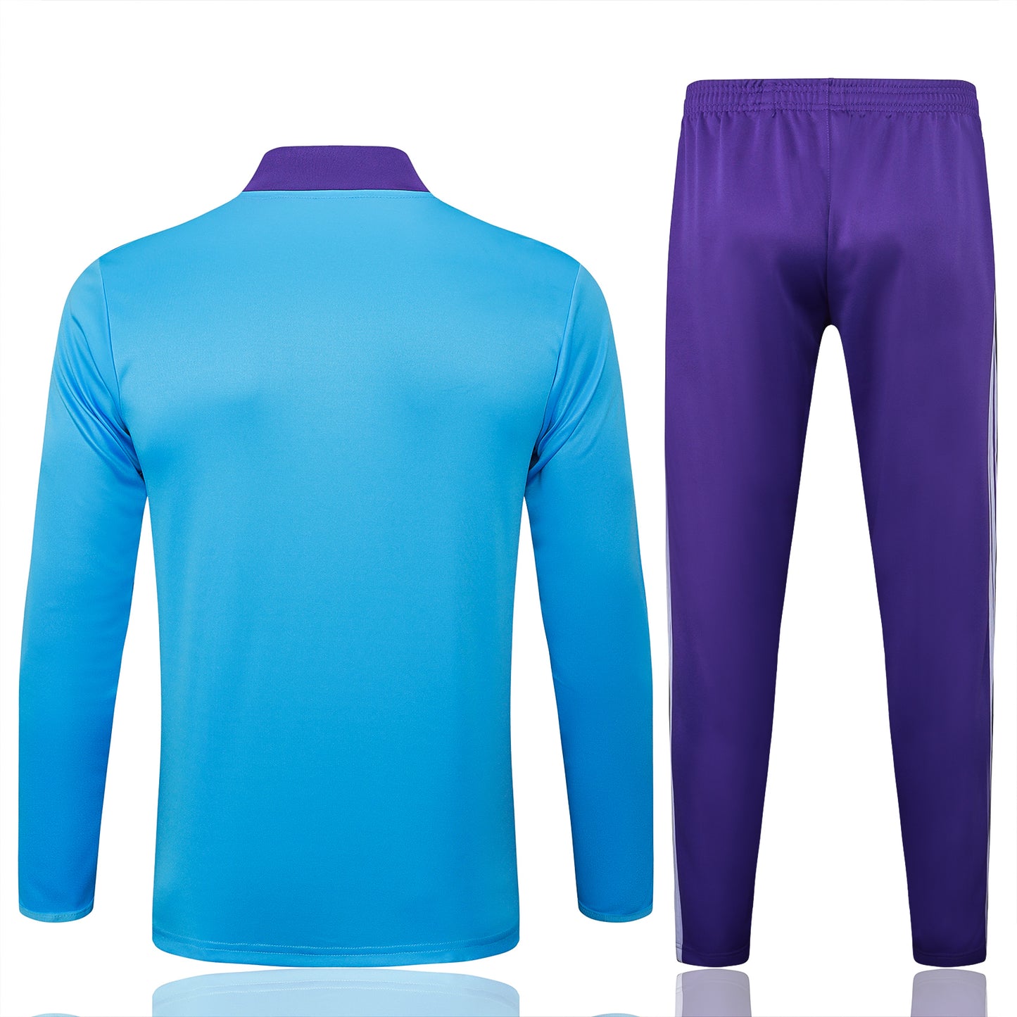Survetement bleu turquoise Real Madrid 2025-2026
