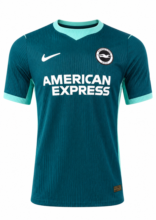 Maillot Brighton Third 2026-2027 – Bleu Pétrole & Turquoise
