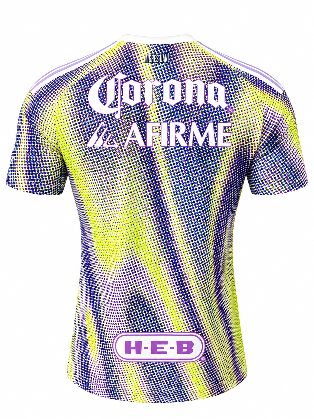 Maillot Tigres UANL third homme 2026-2027 — dos sur fond blanc