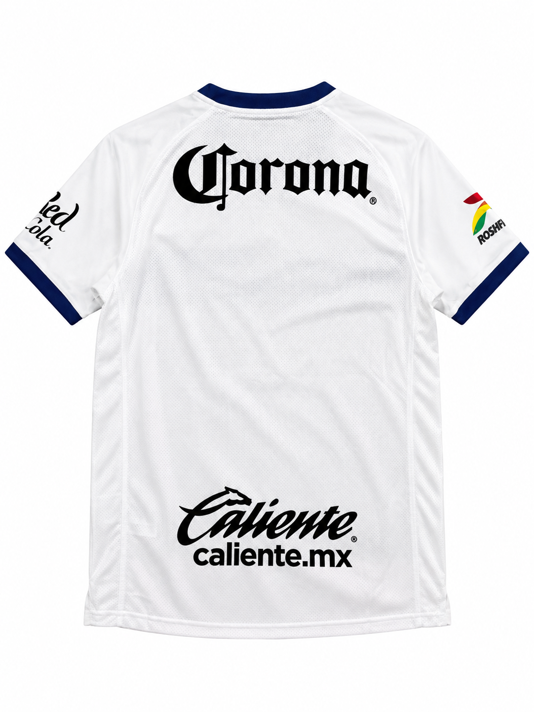 Toluca extérieur 2026-2027 dos fond blanc