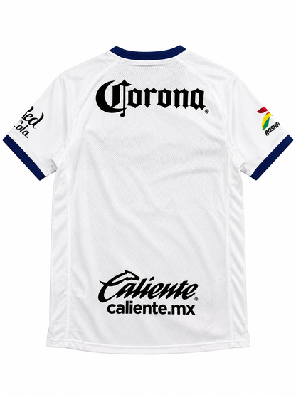 Toluca extérieur 2026-2027 dos fond blanc