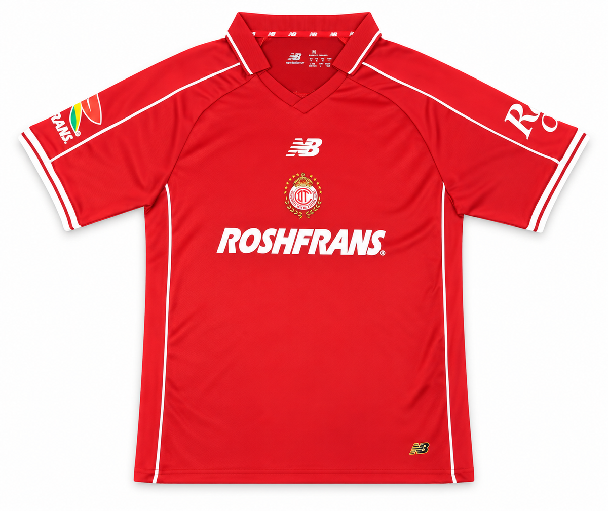 Maillot Toluca domicile 2026-2027, vue de face sur fond blanc