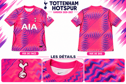Maillot Tottenham Hotspur gardien 2026-2027 — présentation et détails