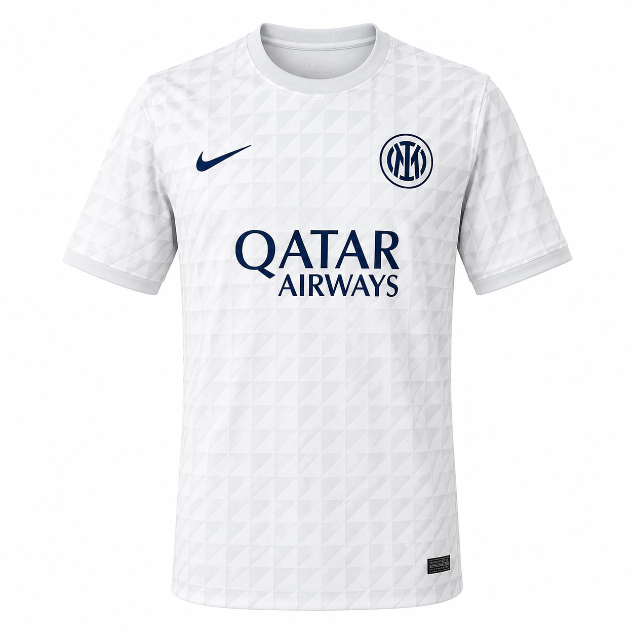 Maillot d’Entraînement Inter Milan 2026-2027 Blanc & Bleu Marine