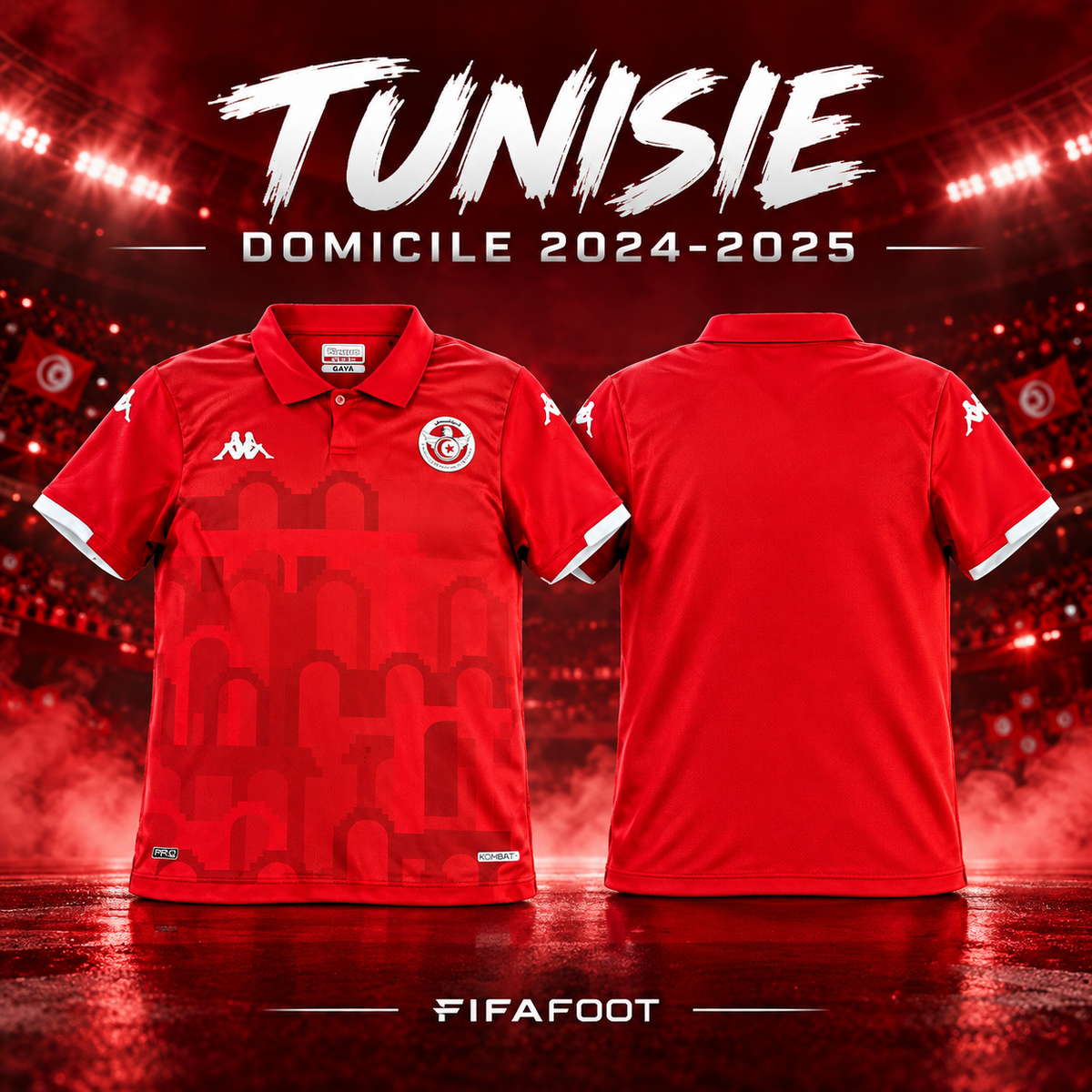Tunisie domicile 2024-2025 – affiche