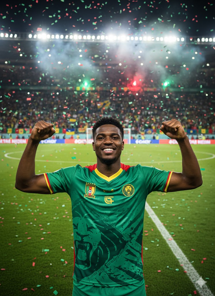 Maillot Domicile Cameroun 2025-2026