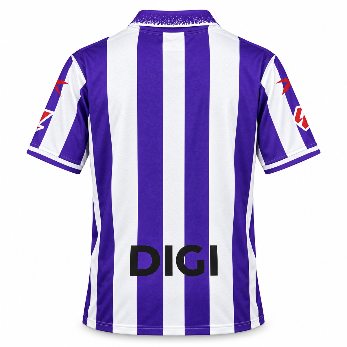 Maillot Real Valladolid domicile 2026-2027 – dos sur fond blanc