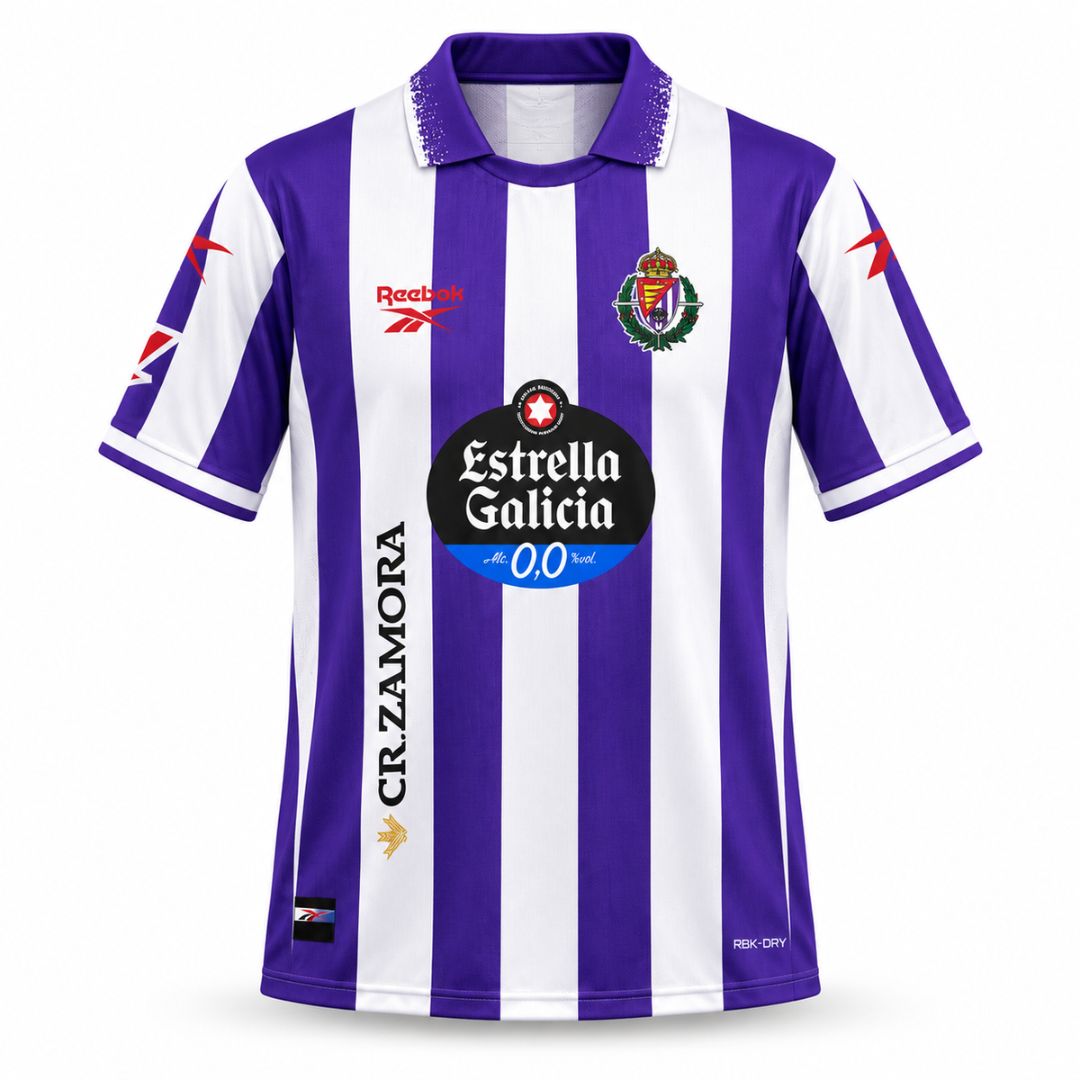 Maillot Real Valladolid domicile 2026-2027 – face sur fond blanc