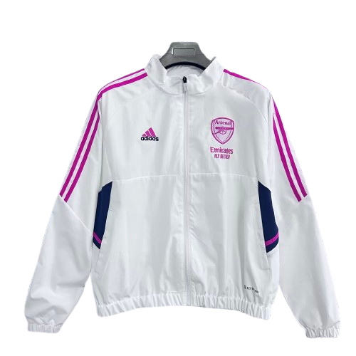 Haut de survetement Blanc/rose Arsenal 2025-2026