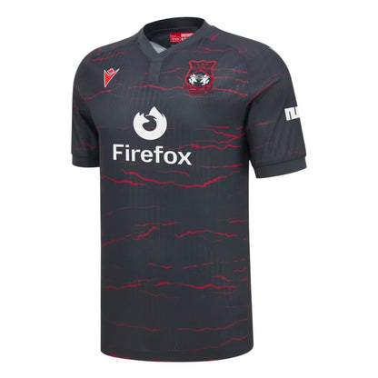 Maillot Wrexham AFC Away 2026-2027, vue de face sur fond blanc