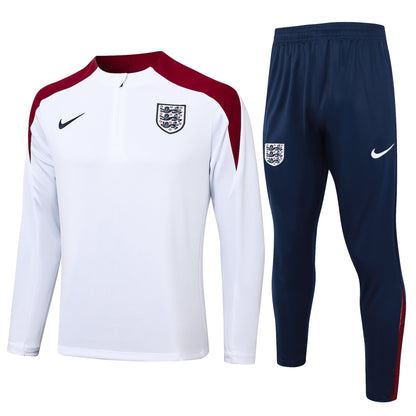 Survetement Zip Angleterre 2024-2025