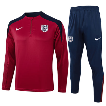 Survetement Zip Angleterre 2024-2025